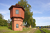 Anyksciai, narrow gauge railway station, Lithuania