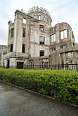 Genbaku Dome or A-Bomb Dome (added to Unesco s World Heritage List in 1996, Historic site under the Japanese Cultural Properties Protection Art). Hiroshima City, Hiroshima Prefecture. Japan