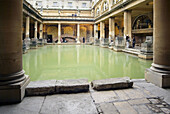 Roman Baths. Bath. England, UK