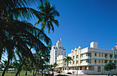 Art Deco Area. Ocean Drive. Miami Beach. Florida. USA