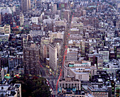 Manhattan, view from the top of Empire State Building. New York City. USA