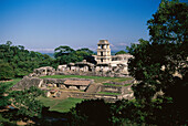 The Palace. Palenque. Mexico