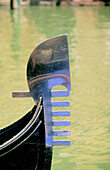 Detail of a gondola. Venice. Italy