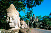 Angkor Thom. South Gate. Angkor. Cambodia