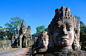 South Gate in Angkor Cambodia
