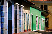 A typical street in Trinidad de Cuba. Cuba