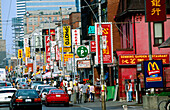 Chinatown in Toronto. Ontario. Canada