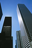 Skyscrapers in the financial district of Toronto. Ontario. Canada