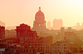 The city and the Capitol. Havana. Cuba