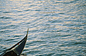 Gondola on the Grand Canal. Venice. Italy