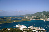 Charlotte Amalie harbour. Saint Thomas. US Virgin Islands. West Indies. Caribbean