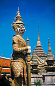 Grand Palace and Emerald Buddha Temple, Wat Phra Keo. Bangkok. Thailand