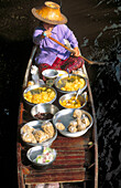 Damnoen Saduak Floating Market. Bangkok. Thailand