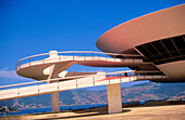 Museum of Contemporany Art (by Oscar Niemeyer). Niteroi. Rio de Janeiro State. Brazil