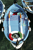 Boat. Vernazza. Cinque Terre, Liguria. Italy