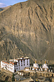 Lamayuru Buddhist monastery. Ladakh, Jammu and Kashmir, India