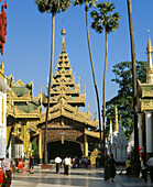 Shwedagon Pagoda. Yangoon. Myanmar