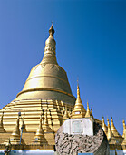 Shwe Maw Daw Stupa in Bago. Myanmar (Burma)