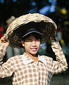 Young woman of Yangoon. Myanmar (Burma)