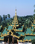 Shwedagon Pagoda. Yangoon. Myanmar