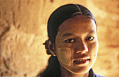 Bagan s girl portrait. Bagan. Myanmar (Burma)