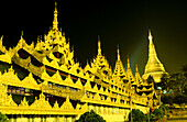 Shwedagon Pagoda. Yangoon (Rangoon). Myanmar (Burma).