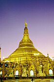 Shwedagon Pagoda. Yangoon (Rangoon). Myanmar (Burma).