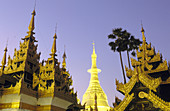 Shwedagon Pagoda. Yangoon (Rangoon). Myanmar (Burma).