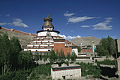 Kumbum stupa of the Pelkor Chode monastery, Gyantse. Tibet