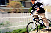 n, Activity, Balance, Bicycle, Bicycles, Bike, Bikes, Biking, Blurred, Boy, Boys, Caucasian, Caucasians, Child, Children, Color, Colour, Contemporary, Cycle, Cycles, Equilibrium, Exterior, Fence, Fenc
