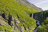 Creek at Videseter. Strynflellet Mountain, Norway