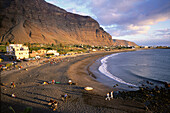 Beach. Valle Gran Rey. Gomera Island, Canary Islands. Spain