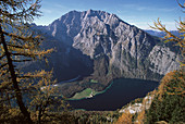 St. Barthol. Watzmann. Konigsee. Berchtesgaden. Berchtesgadener Alpen National Park. Bavaria. Germany