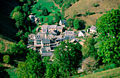 Village of Aspin in the Pyrenees. Haute-Savoie. France