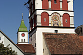 St. Martin gate in Wangen, Baden-Württemberg, Germany