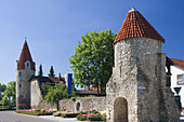 Maderturm (Mader Tower ) in Abensberg, Holledau, Lower Bavaria, Germany
