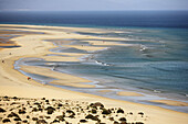 Playa de Sotavento, Jandia, Fuerteventura , Canary Islands, Spain