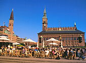 Town Hall place. Copenhagen. Denmark