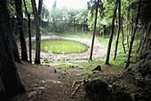 Kaali is a small group of 9 meteor craters in Saaremaa, Estonia.