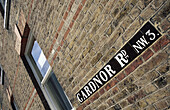 Street sign. Gardnor Road. London. England