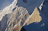Chogolisa peak (1668 m.), Upper Baltoro glacier. Karakoram mountains, Pakistan