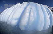 Eroded iceberg, Old Blue Ice. Southern Ocean, Antarctica.