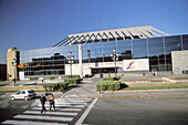 Convention Centre at Reina Maria Cristina Avenue. Barcelona. Spain