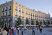 Buildings at Plaza de Oriente. Madrid. Spain