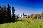 Ohmen chapel near Sankt Margen, Black Forest, Baden-Wurttemberg, Germany