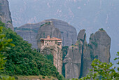 Kloster Russanu, Meteora, Thessalien, Griechenland