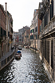 Houses along a canal, Venice, Veneto, Italy