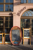 Roemer Bembel Restaurant and Apple Wine Bar at Roemerberg, Frankfurt, Hesse, Germany