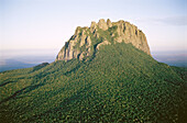 Bernal de Horcasitas peak protected area. Tamaulipas. Mexico.
