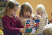 group of young children playing together